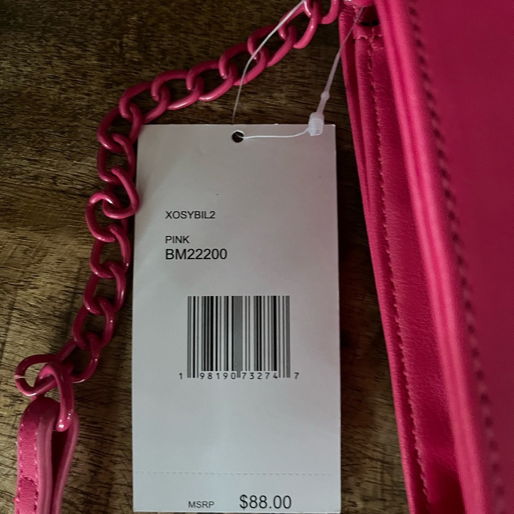 Betsy Johnson pink skull bag so cute new with tags - Picture 7 of 10